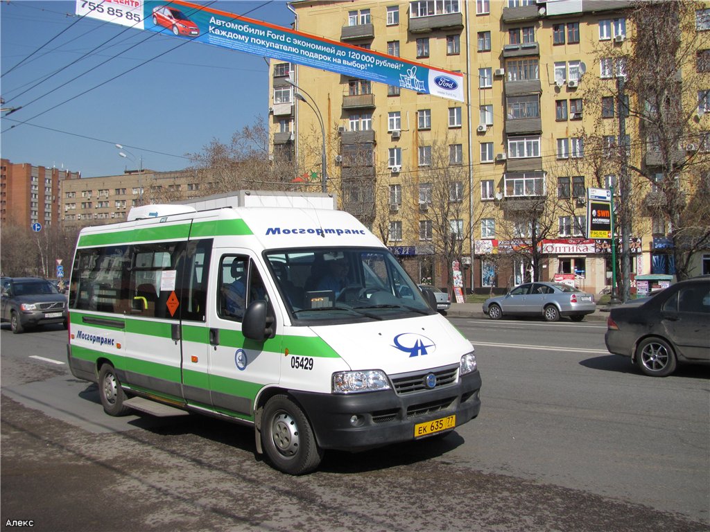 Москва, FIAT Ducato 244 CSMMC-RLL, -RTL № 05429