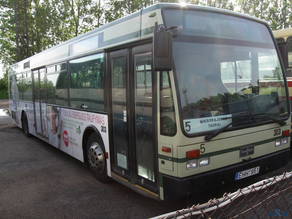 Литва, Van Hool A360 № 303