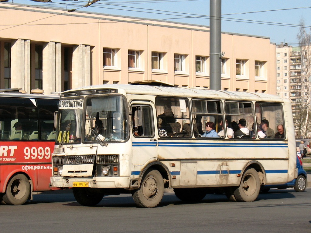 Санкт-Петербург, ПАЗ-32053 № ВА 792 78