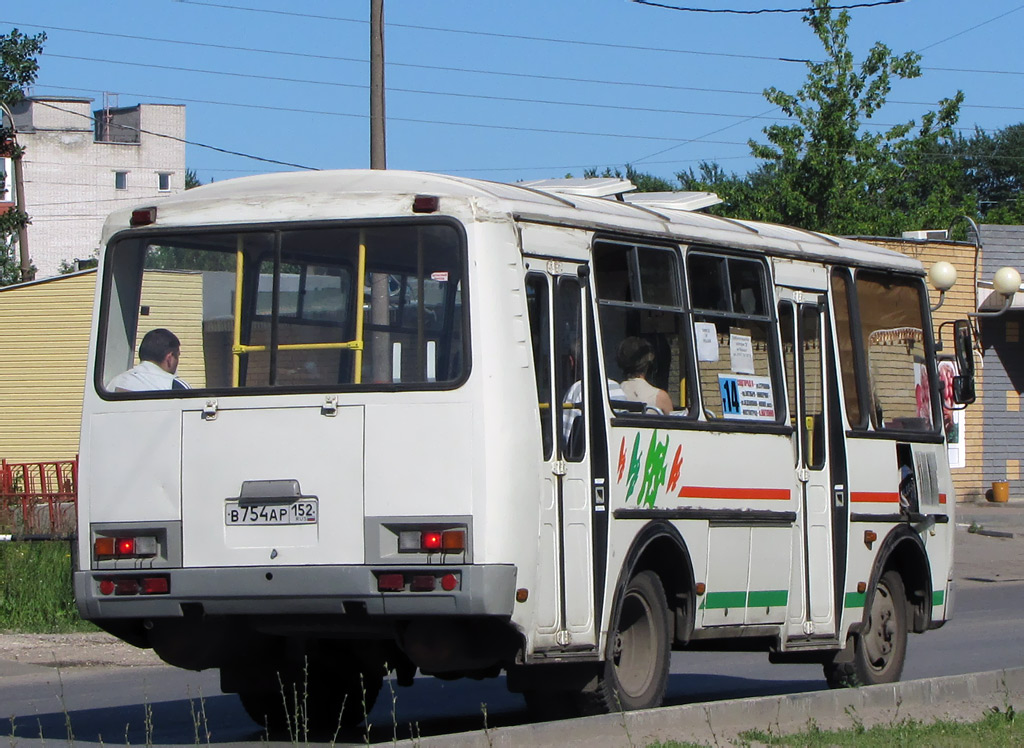 Нижегородская область, ПАЗ-32054 № В 754 АР 152