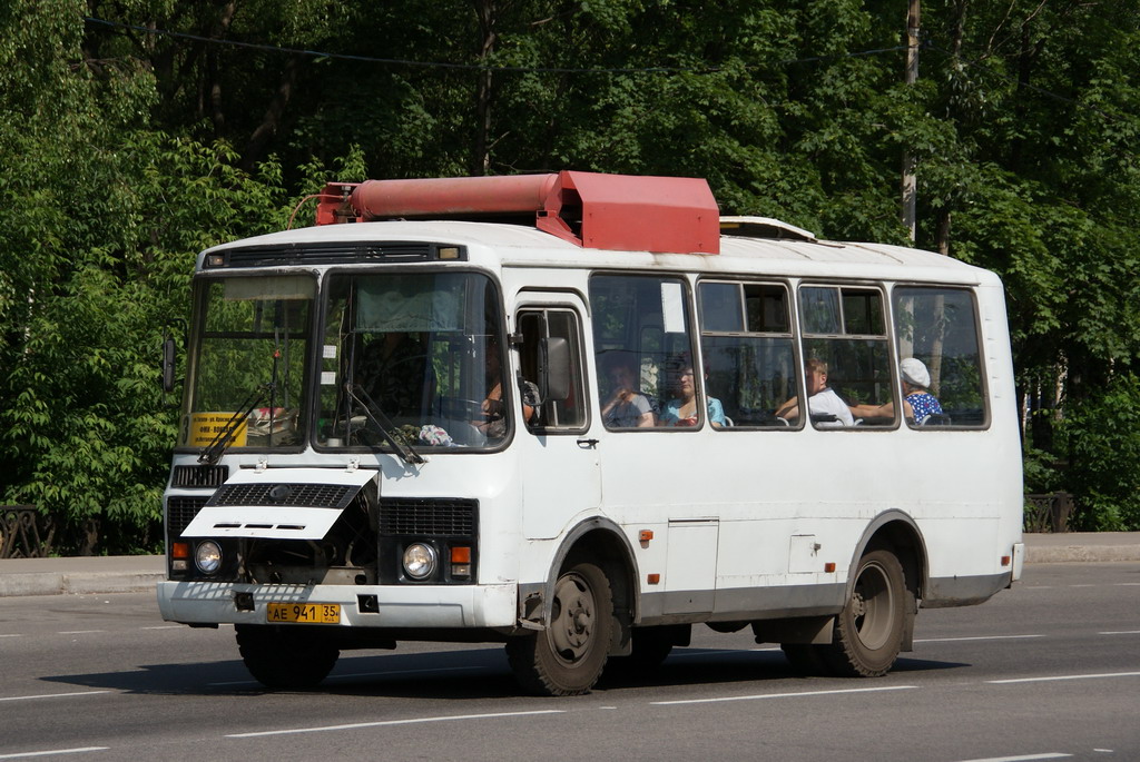 Вологодская область, ПАЗ-32054 № АЕ 941 35