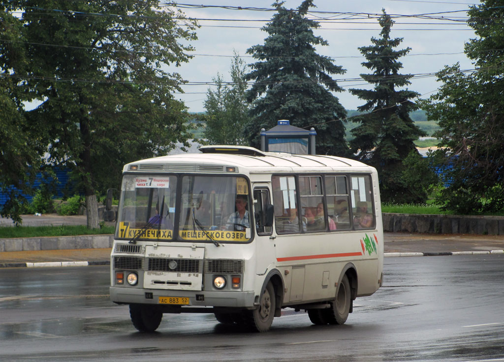 Нижегородская область, ПАЗ-32054 № АС 883 52