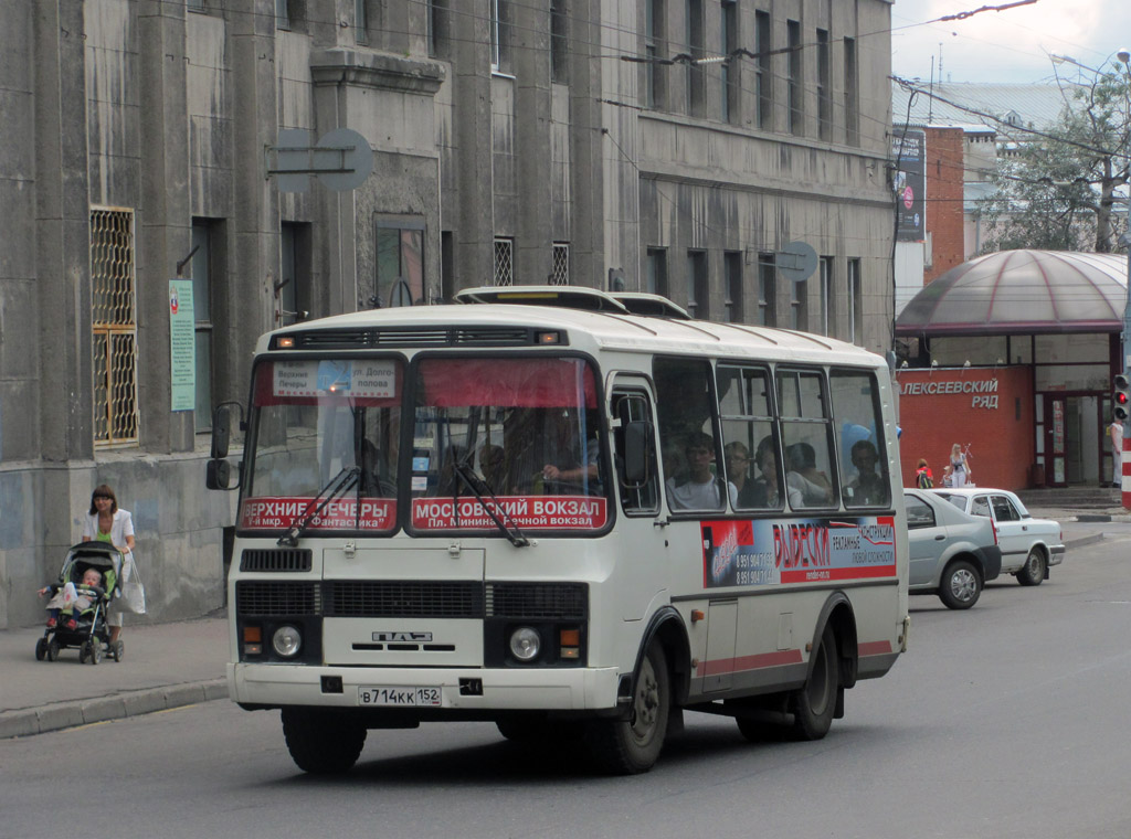 Нижегородская область, ПАЗ-32054 № В 714 КК 152