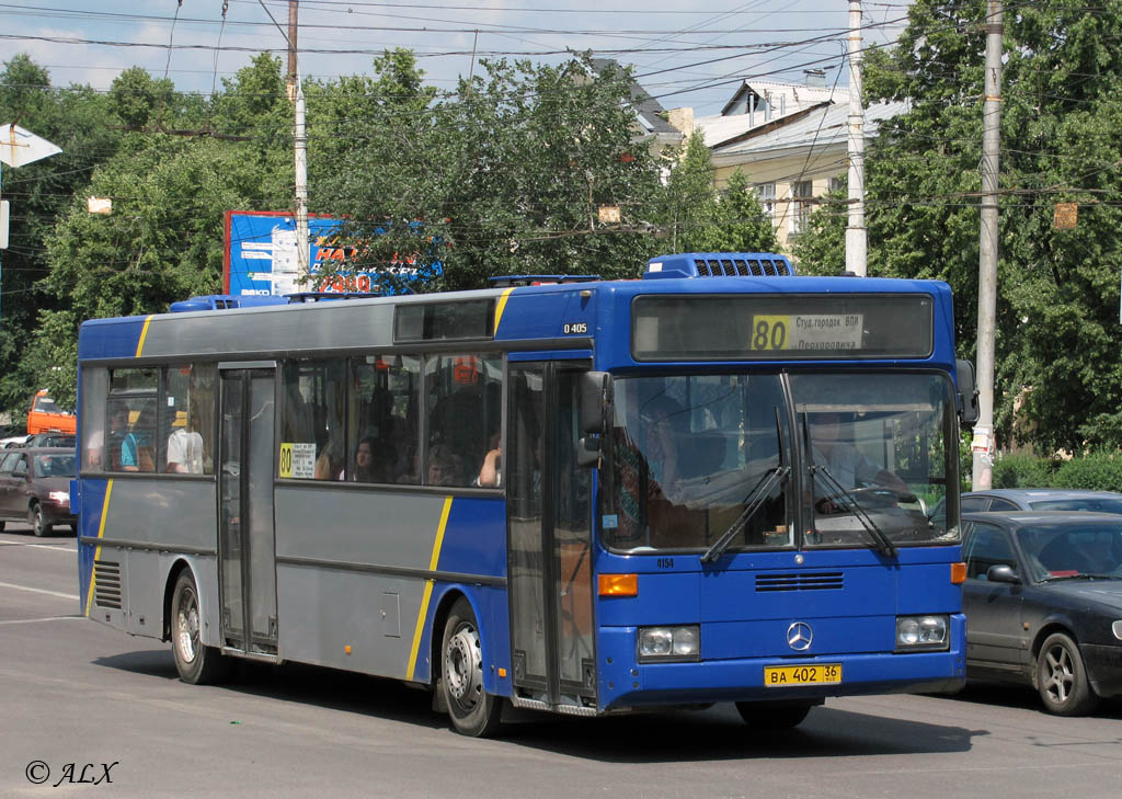 Obwód woroneski, Mercedes-Benz O405 Nr ВА 402 36