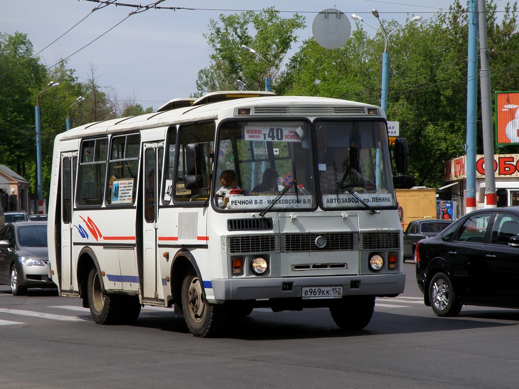 Нижегородская область, ПАЗ-32054 № В 969 КК 152