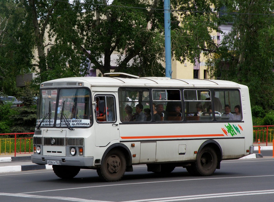 Нижегородская область, ПАЗ-32054 № В 506 СН 152