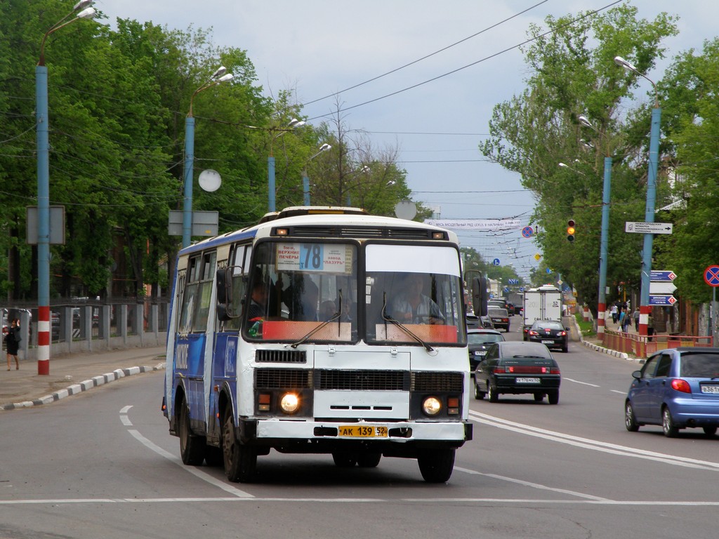 Нижегородская область, ПАЗ-32054 № АК 139 52