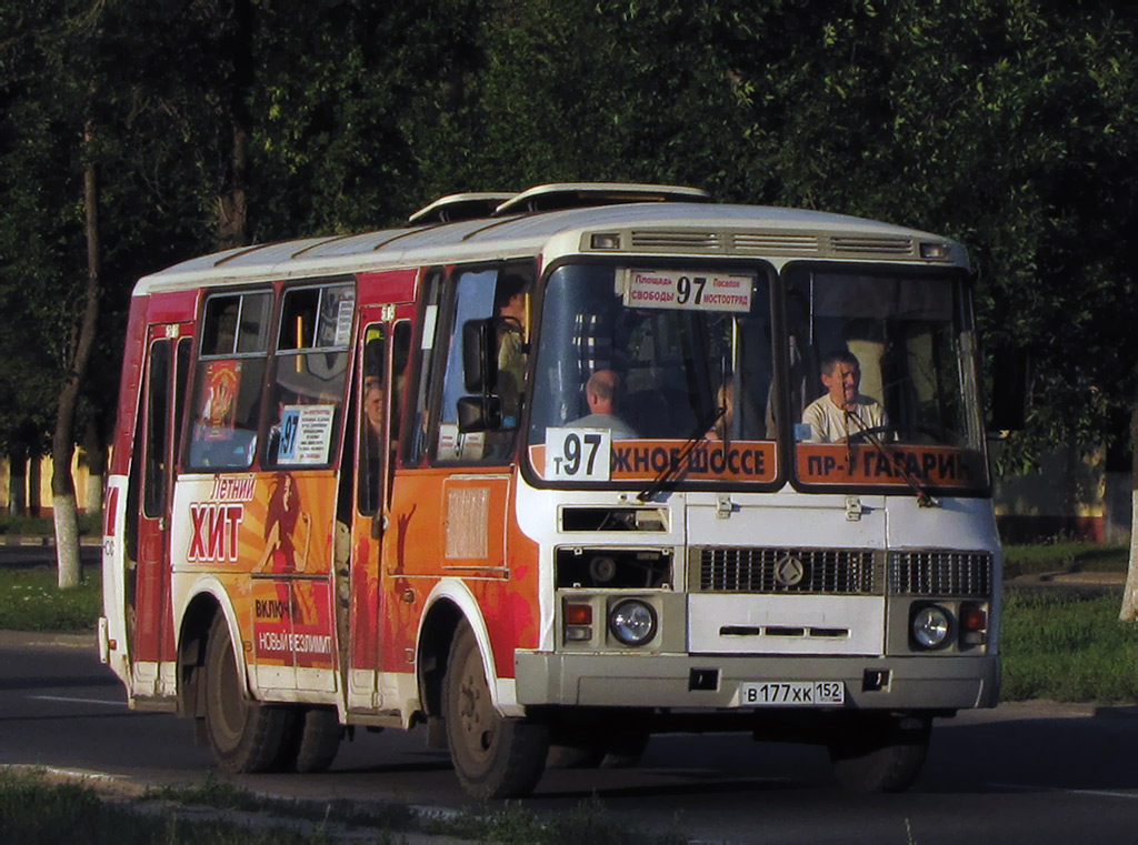 Нижегородская область, ПАЗ-32054 № В 177 ХК 152