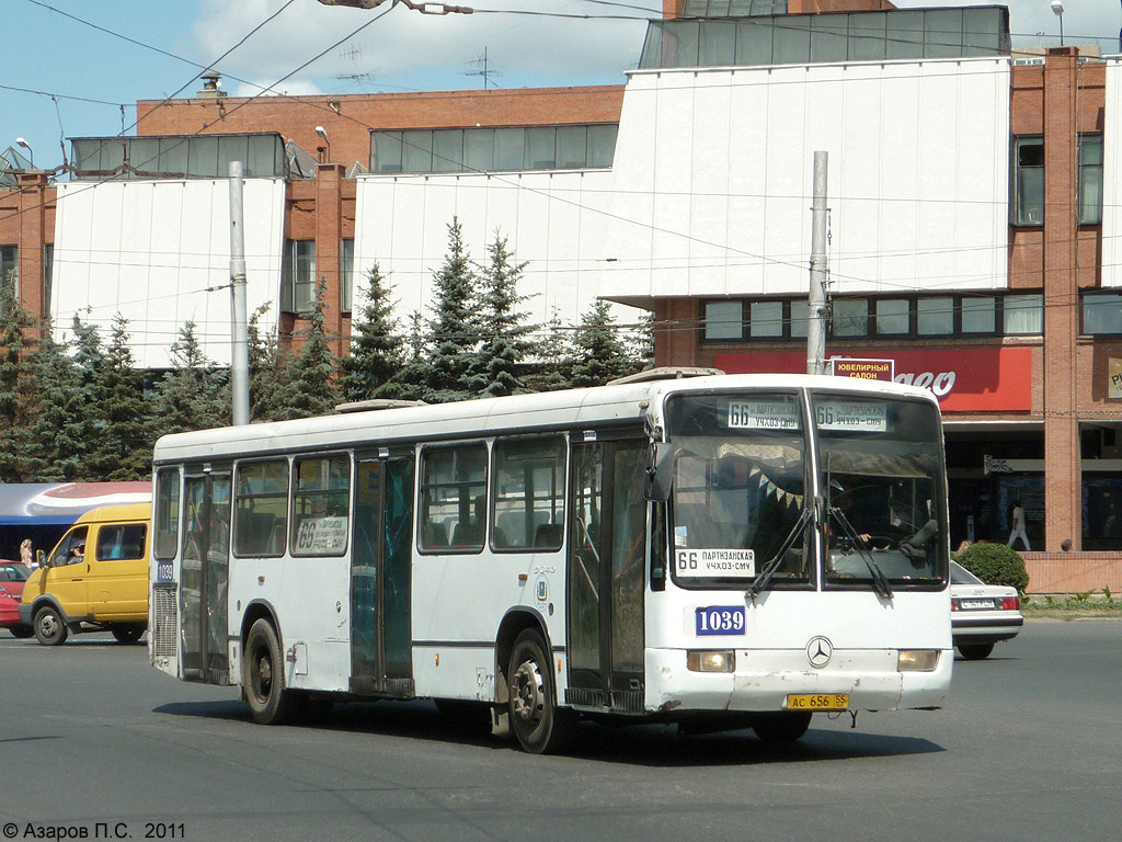 Омская область, Mercedes-Benz O345 № 1039