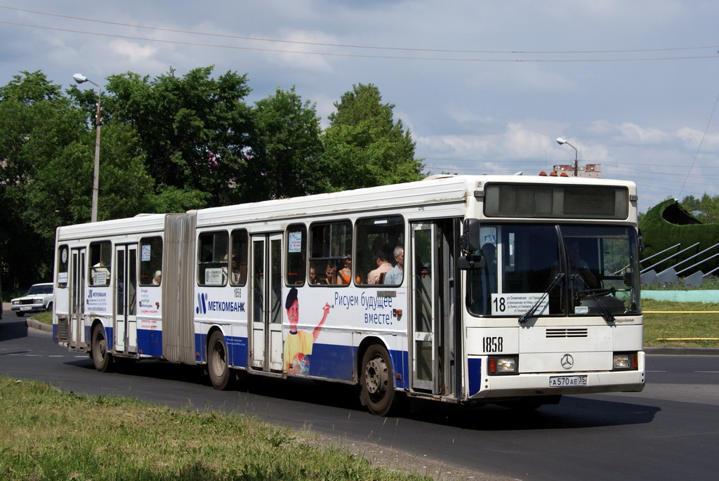 Вологодская область, ГолАЗ-АКА-6226 № 1858