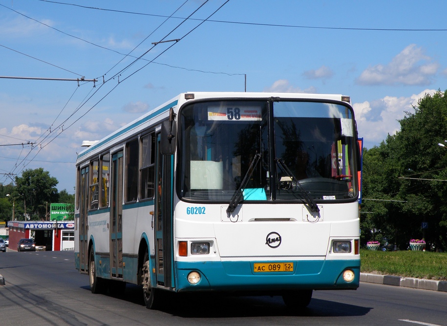 Нижегородская область, ЛиАЗ-5293.00 № 60202