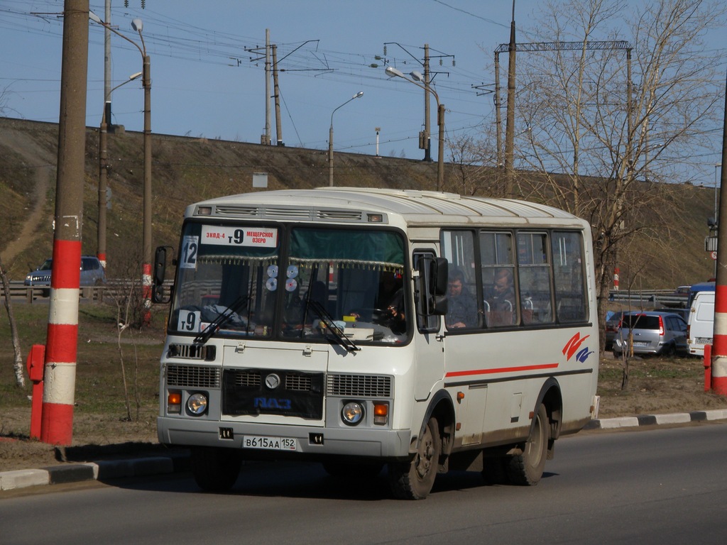 Нижегородская область, ПАЗ-32054 № В 615 АА 152