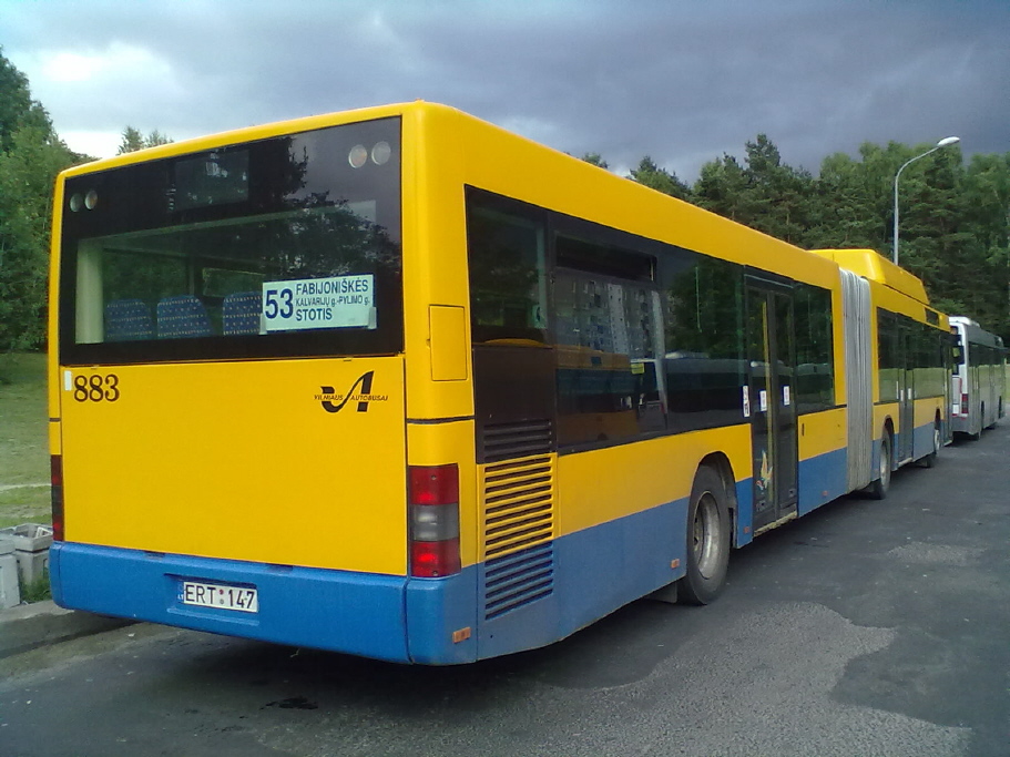 Литва, MAN A23 NG313 CNG № 883