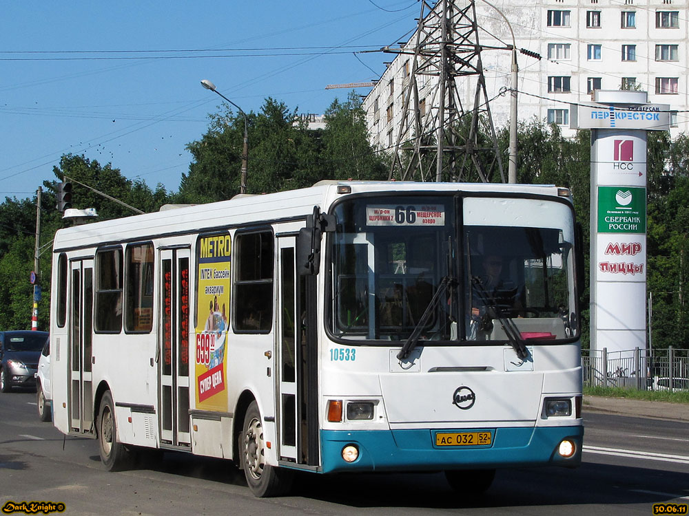 Нижегородская область, ЛиАЗ-5256.26 № 10533