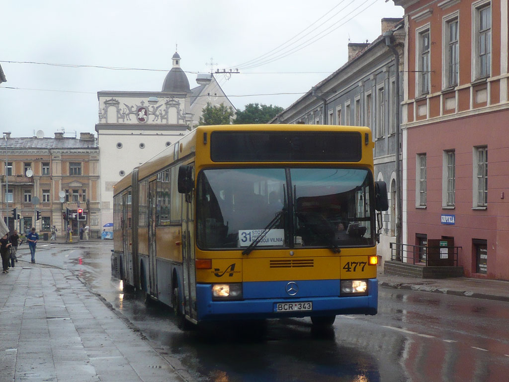 Литва, Mercedes-Benz O405G № 477