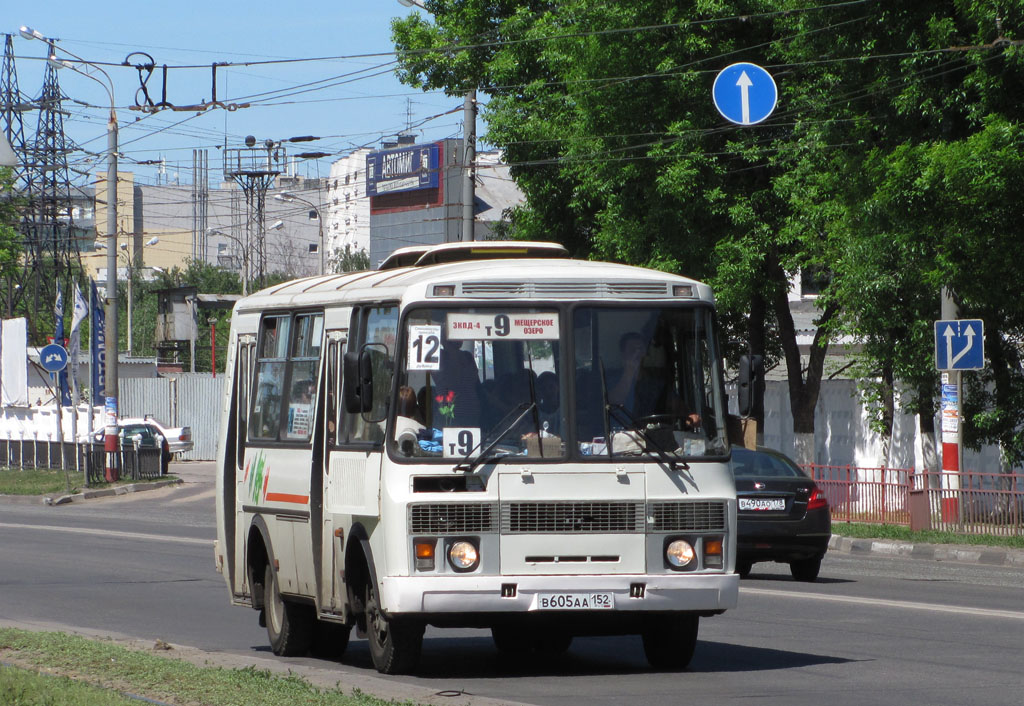 Нижегородская область, ПАЗ-32054 № В 605 АА 152