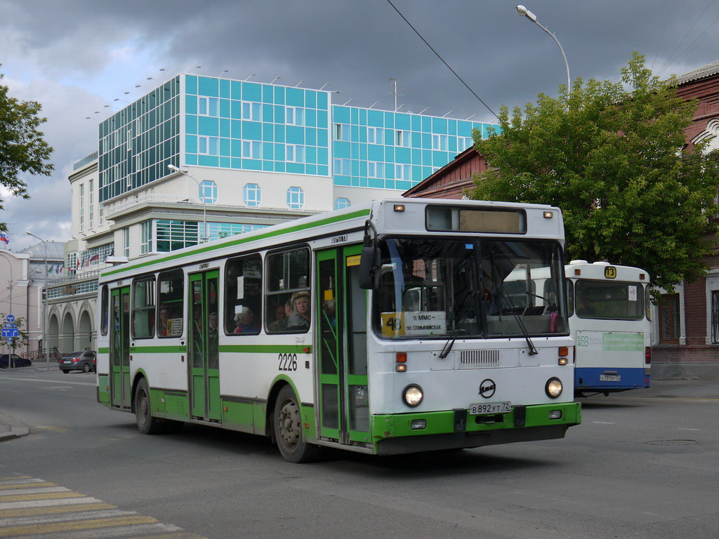 Tumen region, LiAZ-5256.45 № 2226