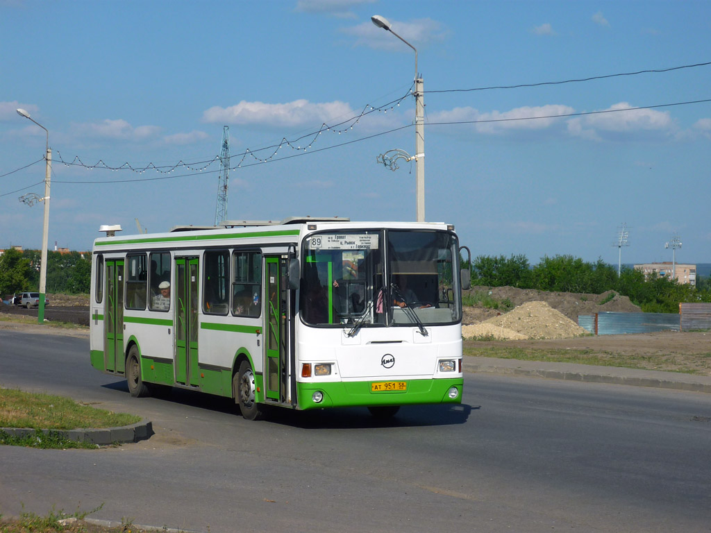 Пензенская область, ЛиАЗ-5256.45 № АТ 951 58