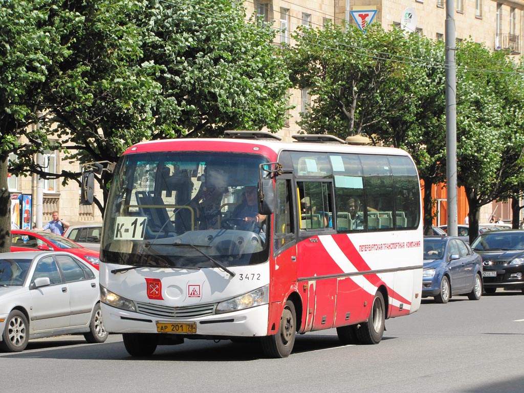 Санкт-Петербург, Yutong ZK6737D № n472