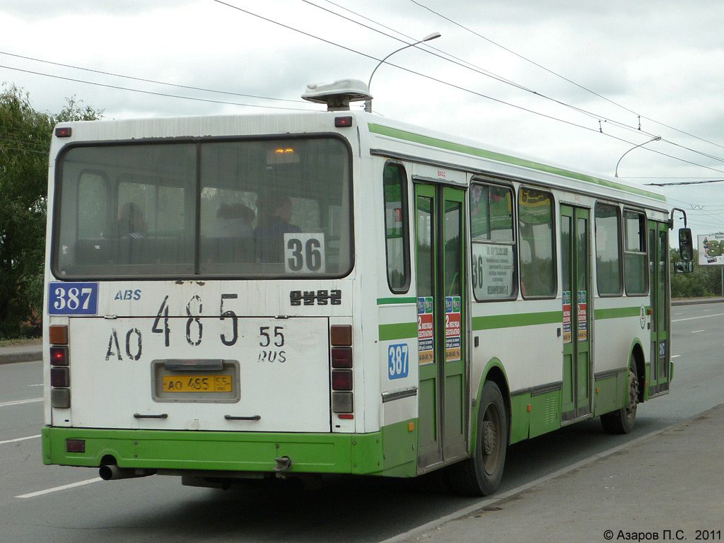 Омская область, ЛиАЗ-5256.45 № 387