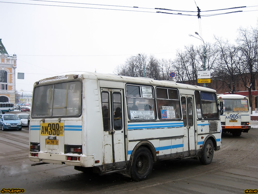 Нижегородская область, ПАЗ-32054 № АМ 398 52