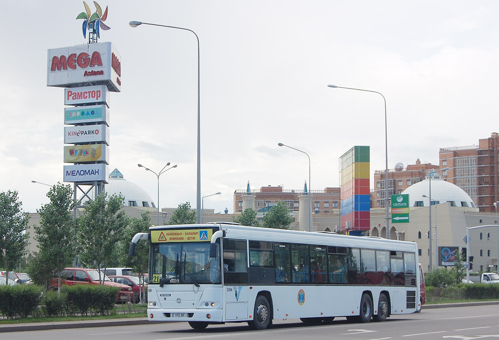Астана, ГолАЗ-6228 № 3154