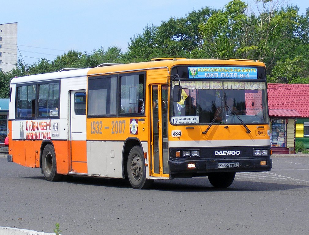 Хабаровский край, Daewoo BS106 Hi-Power № 484