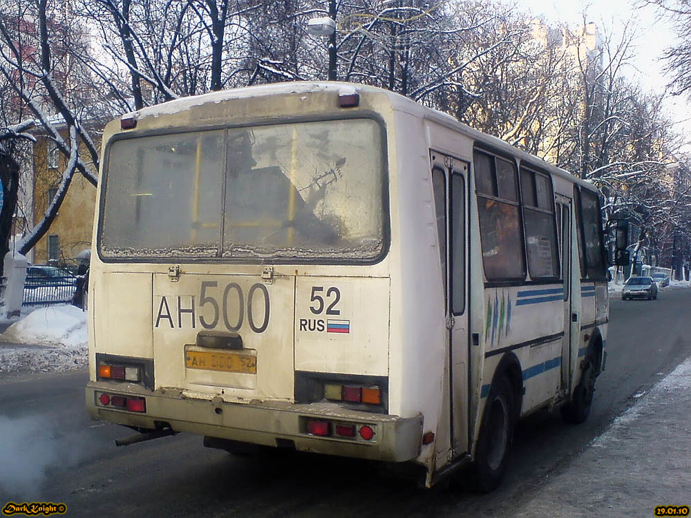 Нижегородская область, ПАЗ-32054 № АН 500 52