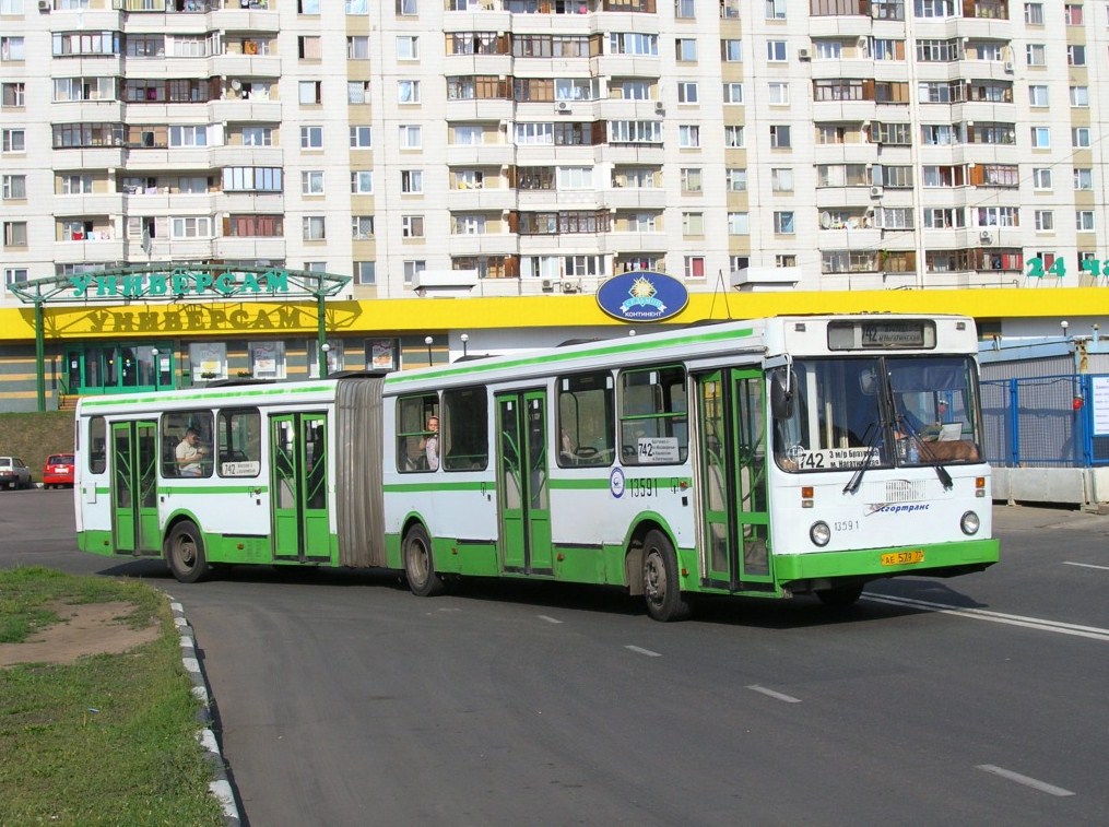 Москва, ЛиАЗ-6212.00 № 13591