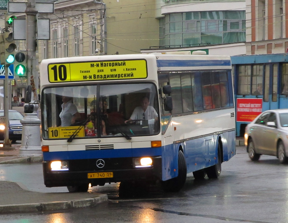 Perm region, Mercedes-Benz O405 Nr. АТ 740 59