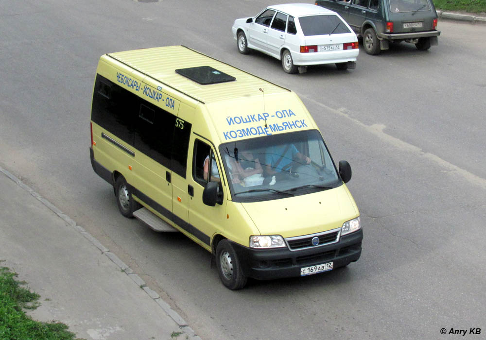 Марий Эл, FIAT Ducato 244 CSMMC-RLL, -RTL № С 169 АВ 12