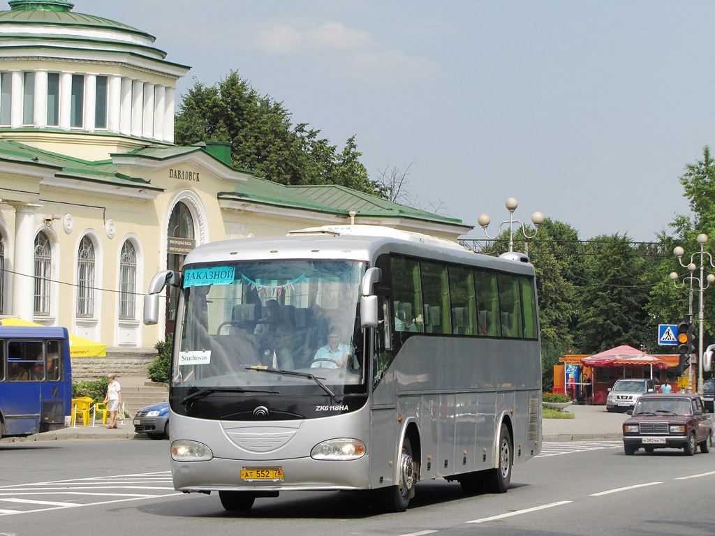 Санкт-Петербург, Yutong ZK6118HA № АТ 552 78