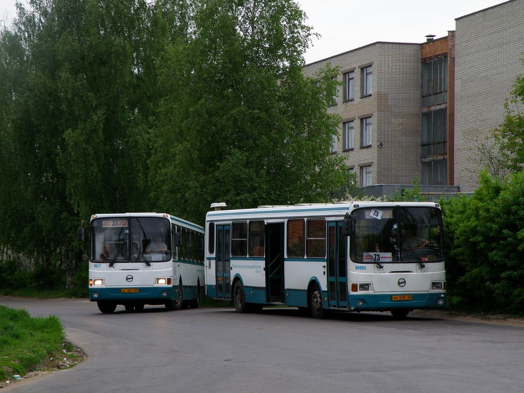 Nyizsnyij Novgorod-i terület, LiAZ-5293.00 sz.: 60064; Nyizsnyij Novgorod-i terület — Bus stations, End Stations