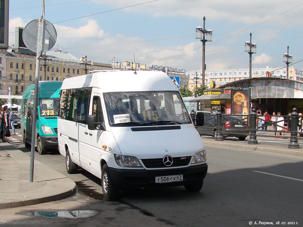 Санкт-Петербург, Mercedes-Benz Sprinter W906 309CDI № А 188 АХ 98; Санкт-Петербург, Mercedes-Benz Sprinter W903 313CDI № Т 506 СХ 47