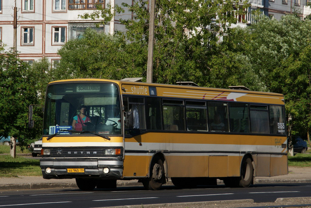 Вологодская область, Setra S215SL № АЕ 960 35