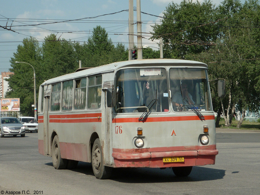 Омская область, ЛАЗ-695Н № 176