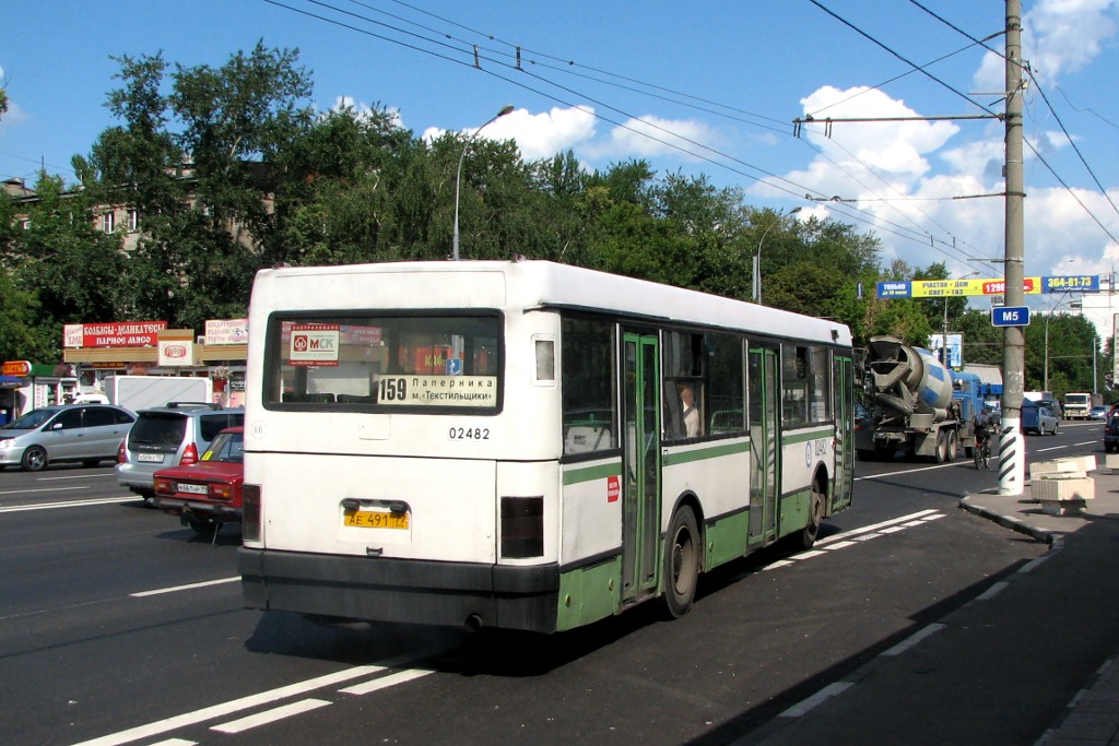 Москва, Ikarus 415.33 № 02482