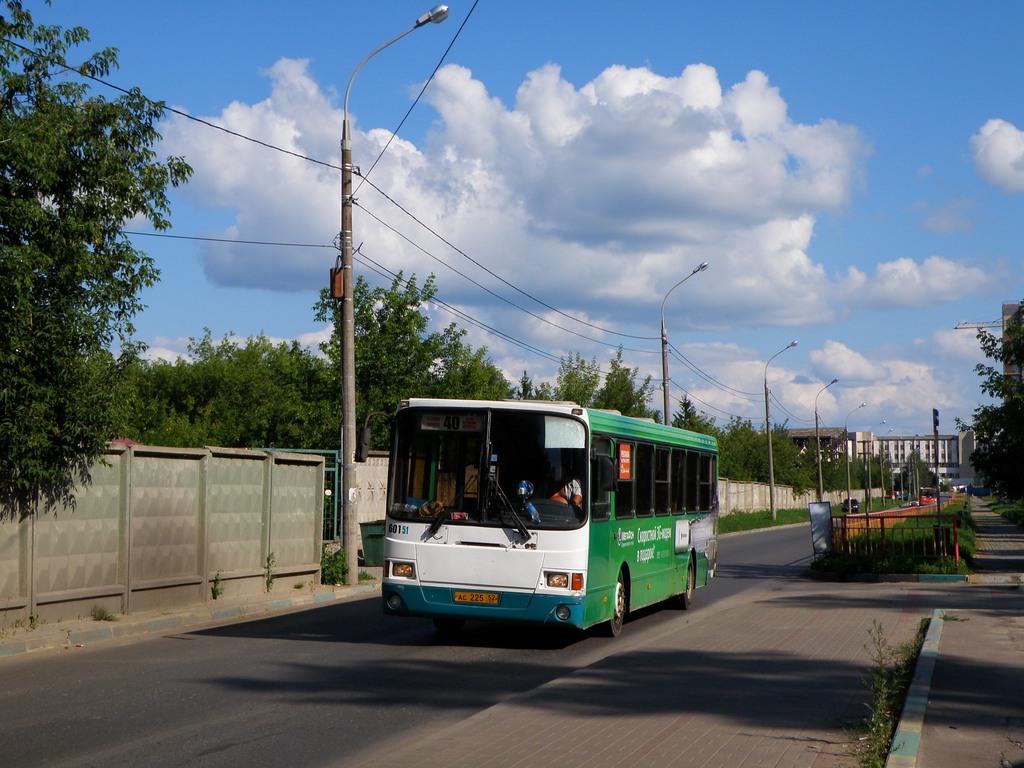 Nizhegorodskaya region, LiAZ-5293.00 Nr. 60151