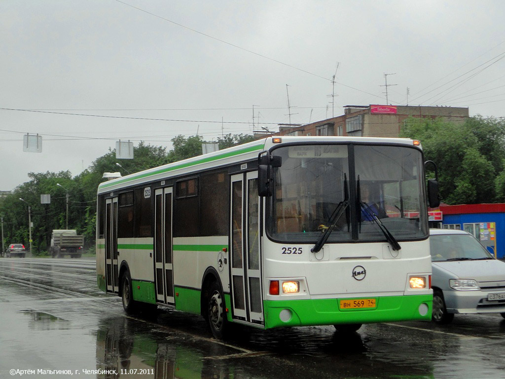 Chelyabinsk region, LiAZ-5256.53 Nr. 2525