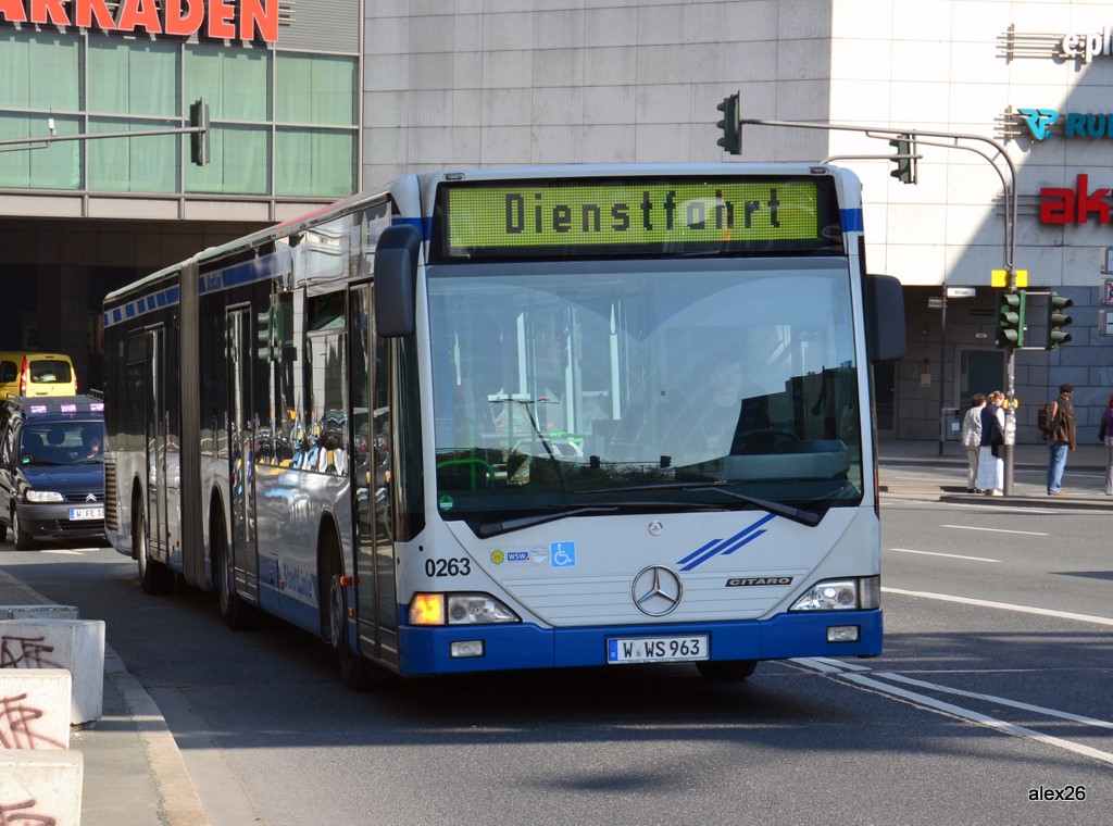 Северный Рейн-Вестфалия, Mercedes-Benz O530G Citaro G № 0263