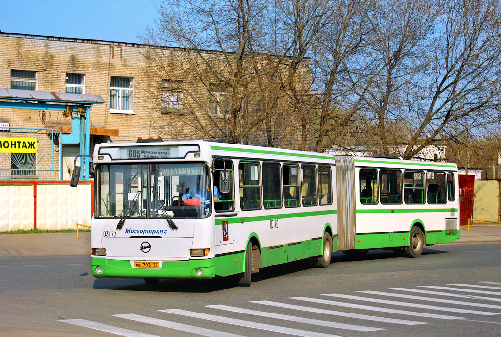 Москва, ЛиАЗ-6212.01 № 03170