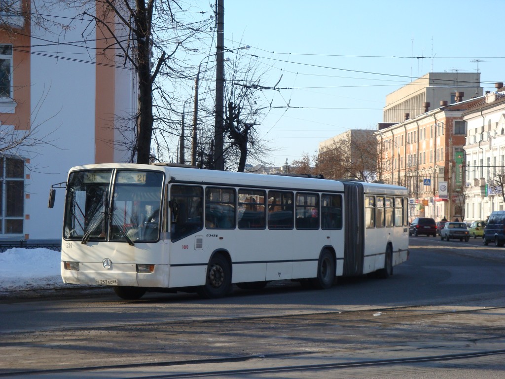 Тверская область, Mercedes-Benz O345G № 314