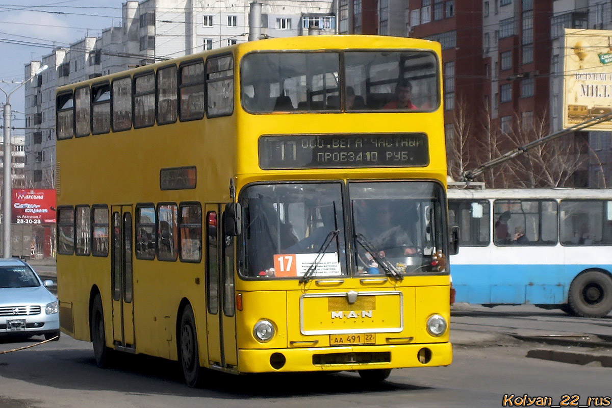 Altayskiy kray, MAN 196 SD200 # АА 491 22