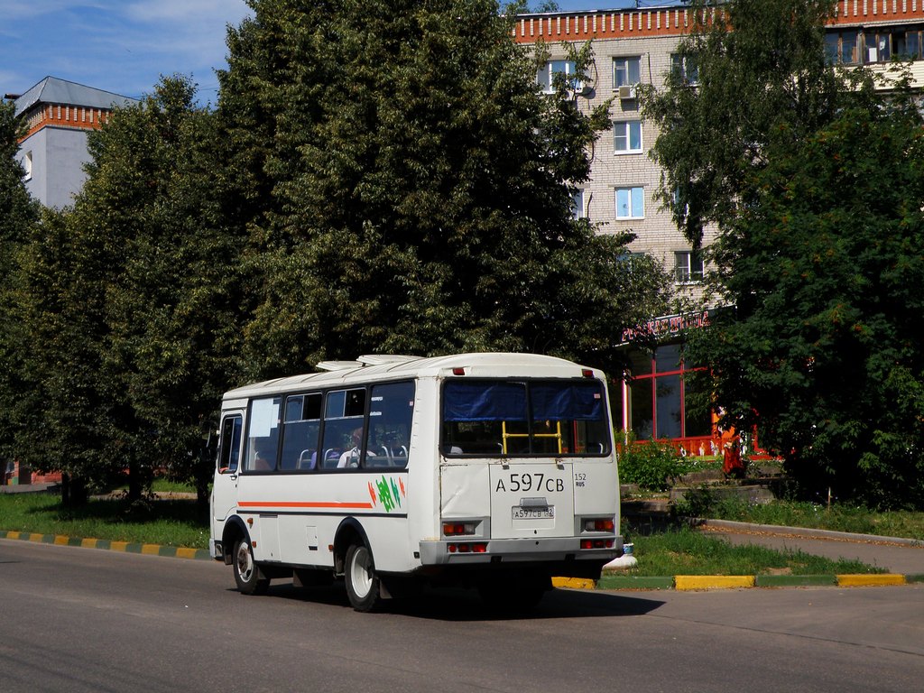 Нижегородская область, ПАЗ-32054 № А 597 СВ 152