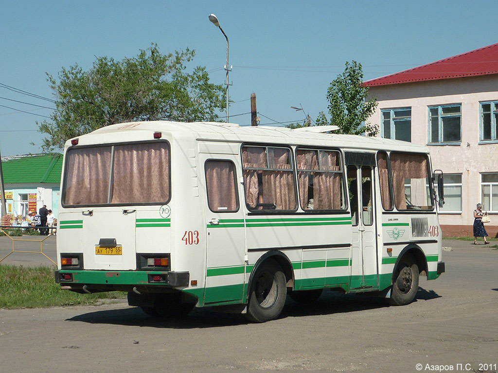 Omsk region, PAZ-3205-110 № 403