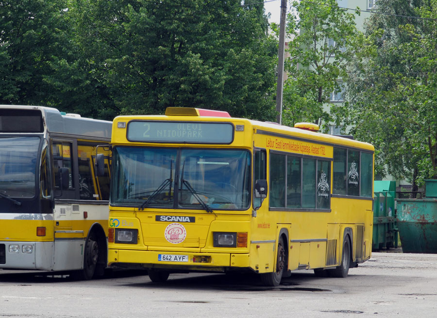 Эстония, Scania CN113CLL MaxCi № 642 AYF