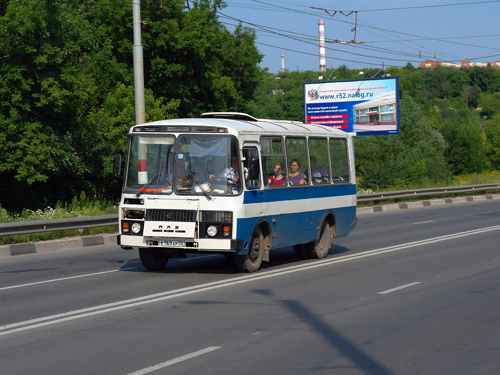 Нижегородская область, ПАЗ-3205-110 № К 169 АР 52