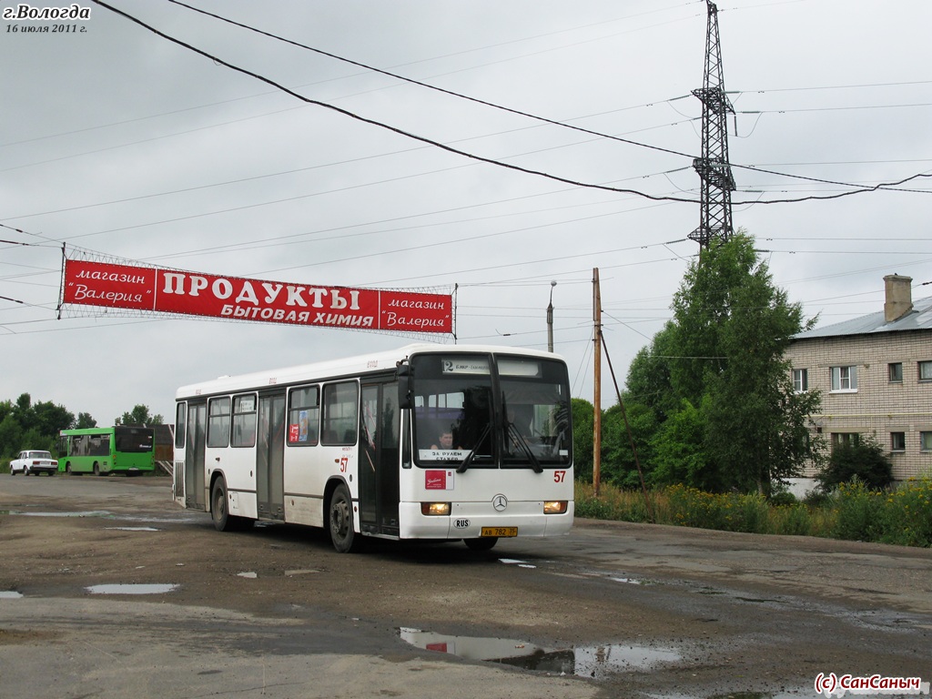 Вологодская область, Mercedes-Benz O345 № 57