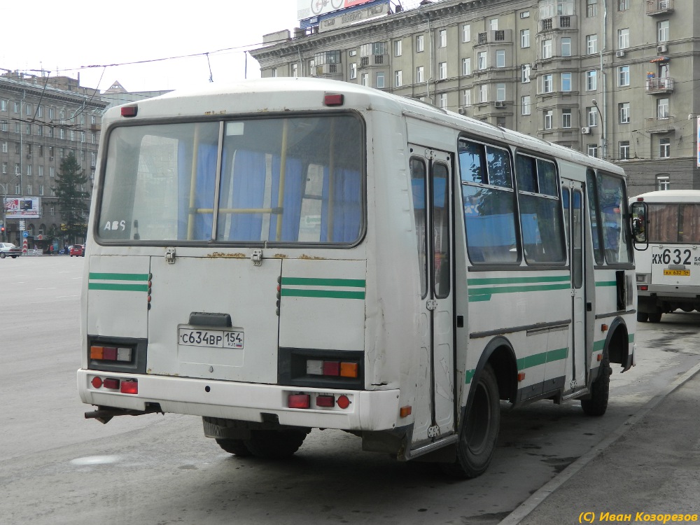 Новосибирская область, ПАЗ-32054 № С 634 ВР 154