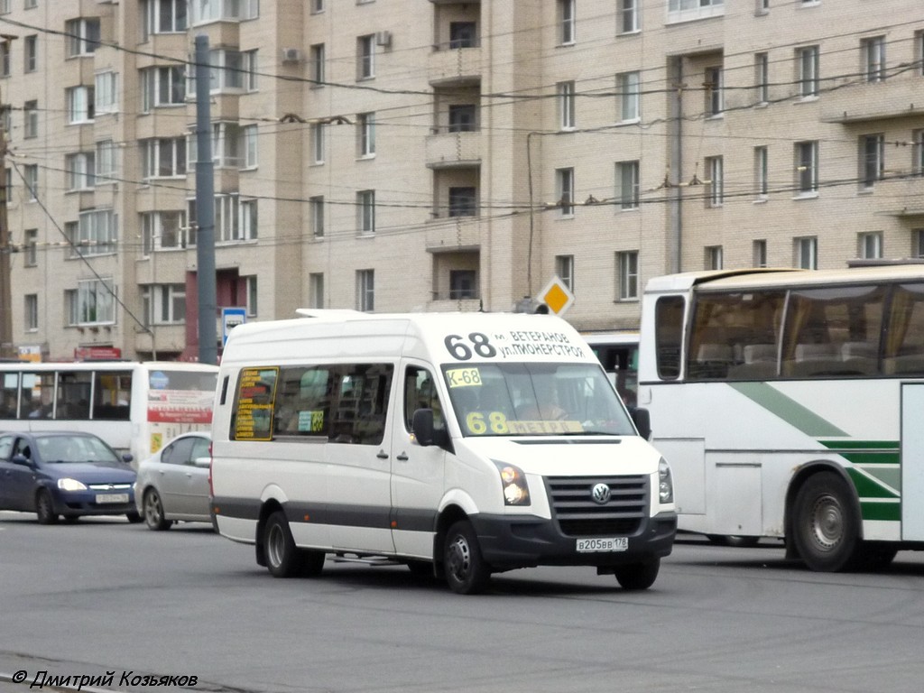 Санкт-Петербург, БТД-2219 (Volkswagen Crafter) № В 205 ВВ 178